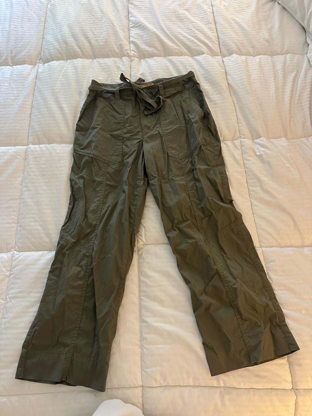 Democracy Olive Utility Cargo Pants